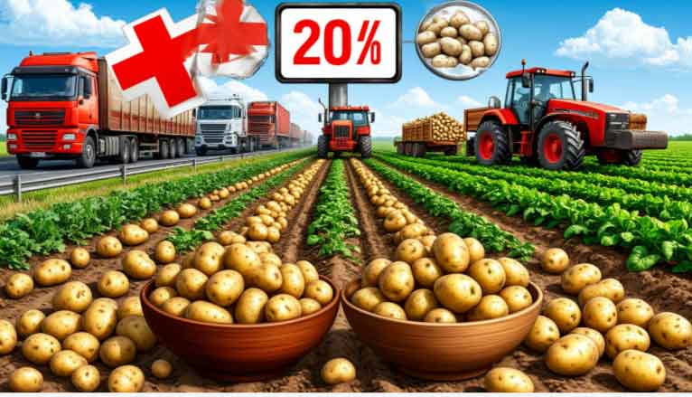 Russia Cuts Potato Imports by 20% Since Start of 2026, Ministry Reports 48 Russia Cuts Potato Imports by 20% Since Start of 2026, Ministry Reports