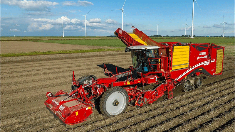 New Robotic Harvesters to Help Gather Record Elite Potato Harvest in Leka Village