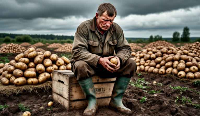 "We Earned Just One Ruble": Russian Farmers Struggle as Potato Prices Plunge Below Cost 47 “We Earned Just One Ruble”: Russian Farmers Struggle as Potato Prices Plunge Below Cost