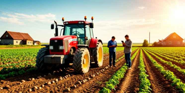 Digital Fields and Double Shifts: Potato Planting Underway on 400 Hectares in Kazakhstan’s Taiynsha District