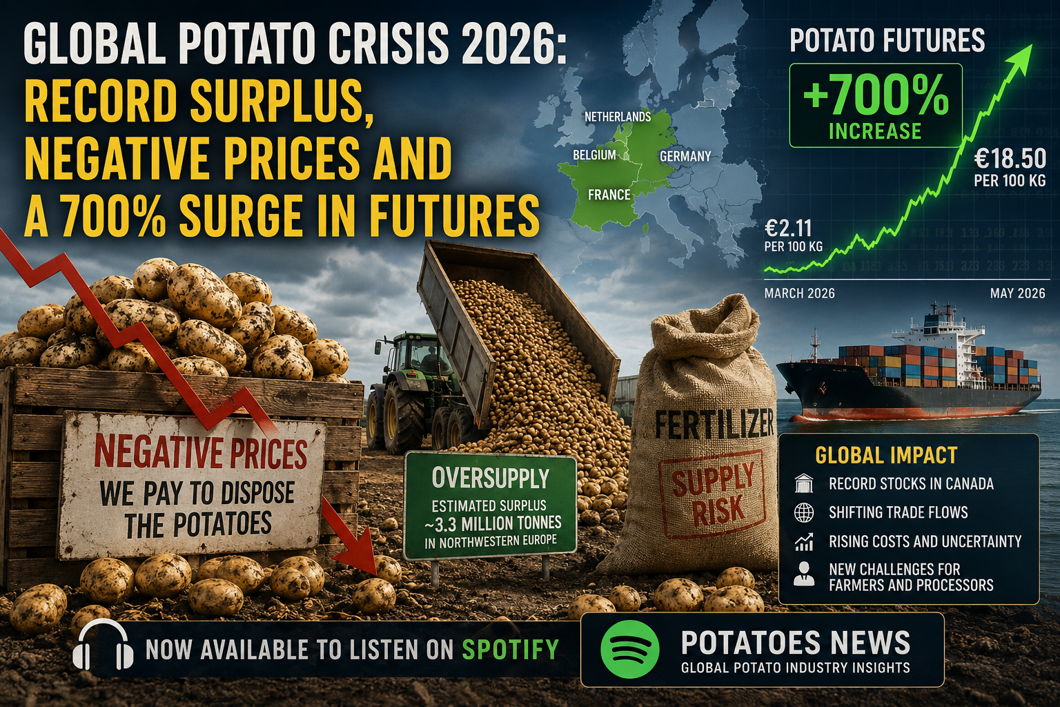 POTATOES NEWS Kini Di Spotify: Format Audio Baharu untuk Industri Kentang Global