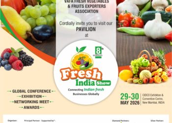 APEDA and VAFA to Organise International Reverse Buyer–Seller Meet Alongside 8th Fresh India Show 2026 in Mumbai