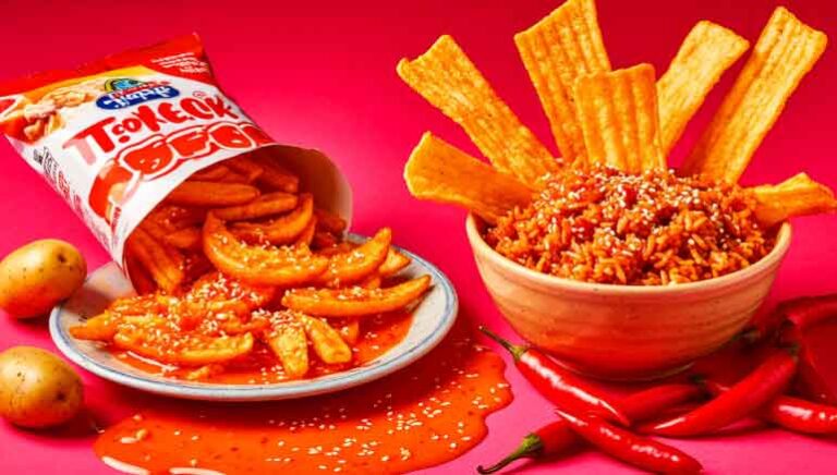 Nongshim Collaborates with Dongdaemun Yeopgi Tteokbokki to Launch Potato Chips in Yeop-tteok Rosé Flavor 1 Nongshim Collaborates with Dongdaemun Yeopgi Tteokbokki to Launch Potato Chips in Yeop-tteok Rosé Flavor