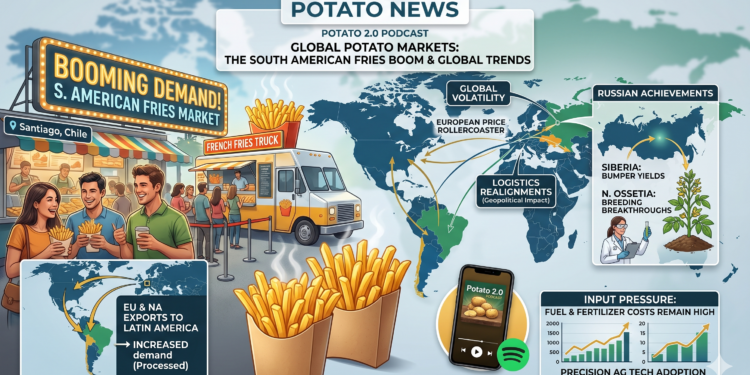New Podcast Alert: World Potato Markets Explores South American Fries Boom and Global Supply Shifts
