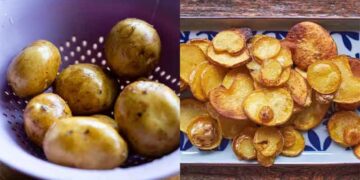 Ne jetez pas les épluchures de pommes de terre ! Préparez des chips croustillantes et nutritives à la maison.