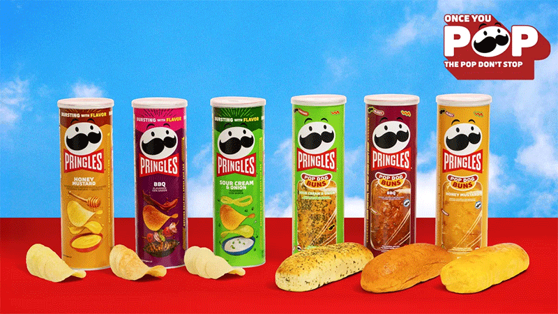 Musim Panas Baru Sahaja Menaik Taraf Rasa: Pringles Mengubah Rasa Cip Ikonik menjadi Roti Hot Dog