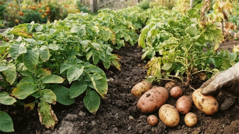 Phytophthora bedriget ierappelgewaaksen yn 'e regio Omsk mei potinsjeel ferlies fan 70% opbringst