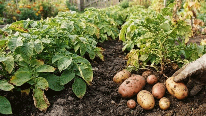 La Phytophthora minaccia i raccolti di patate nella regione di Omsk, con una potenziale perdita di resa del 70%.