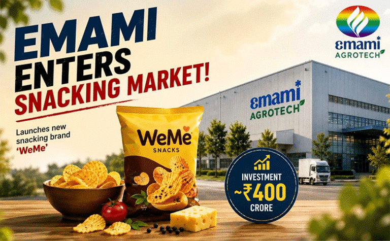Emami Agrotech Enters India’s Packaged Snacks Market with WeMe – A Digital-First Brand Targeting Modern Consumers 31 Emami Agrotech Enters India’s Packaged Snacks Market with WeMe – A Digital-First Brand Targeting Modern Consumers