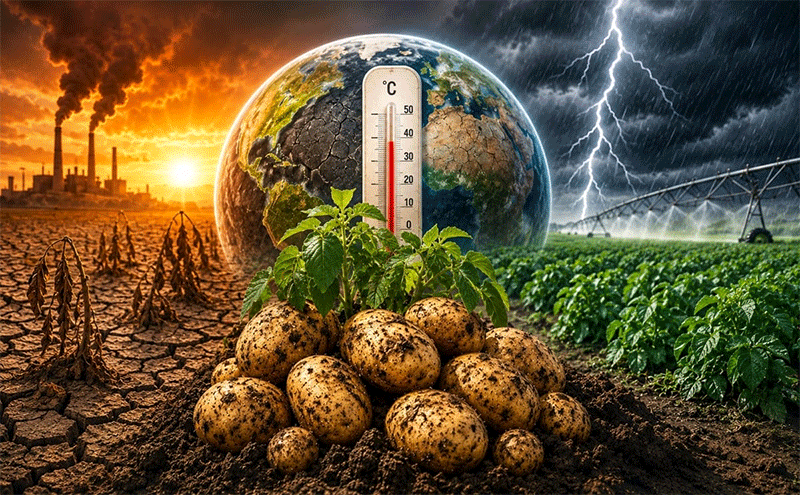 Accelerating Global Warming Poses Mounting Threats to Potato Production and Supply Chains