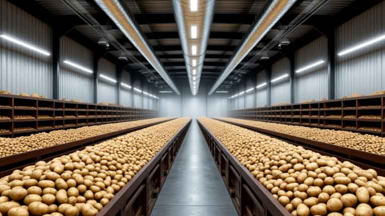 Preparing for Potato Storage 2026/2027: Curing, Ozonation, and Sprout Suppression Strategies