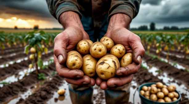EU Processing Potato Crop Under Pressure: Small Tubers and Rain Risks Cloud Yield Outlook