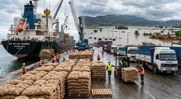 Morocco's ware potato imports hit a record: floods in the north are the cause