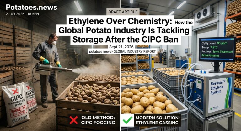 Ethylene Over Chemistry: How the Global Potato Industry Is Tackling Storage After the CIPC Ban 13 Ethylene Over Chemistry: How the Global Potato Industry Is Tackling Storage After the CIPC Ban