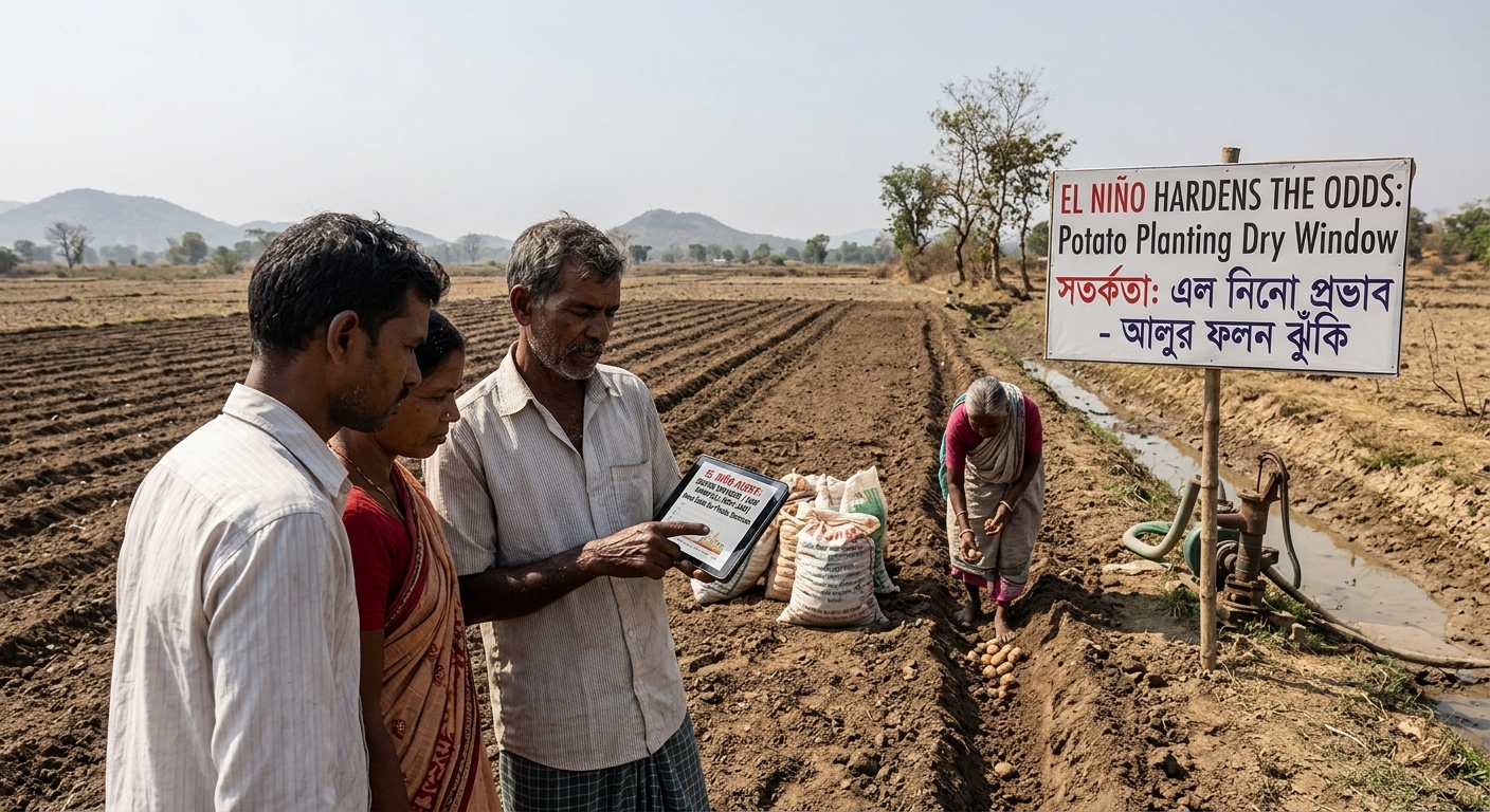 El Niño hardens the odds as India approaches its main potato planting window