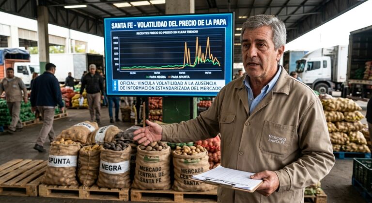 Argentīna: Santafē tirgus amatpersona kartupeļu cenu svārstīgumu saista ar standartizētas tirgus informācijas trūkumu