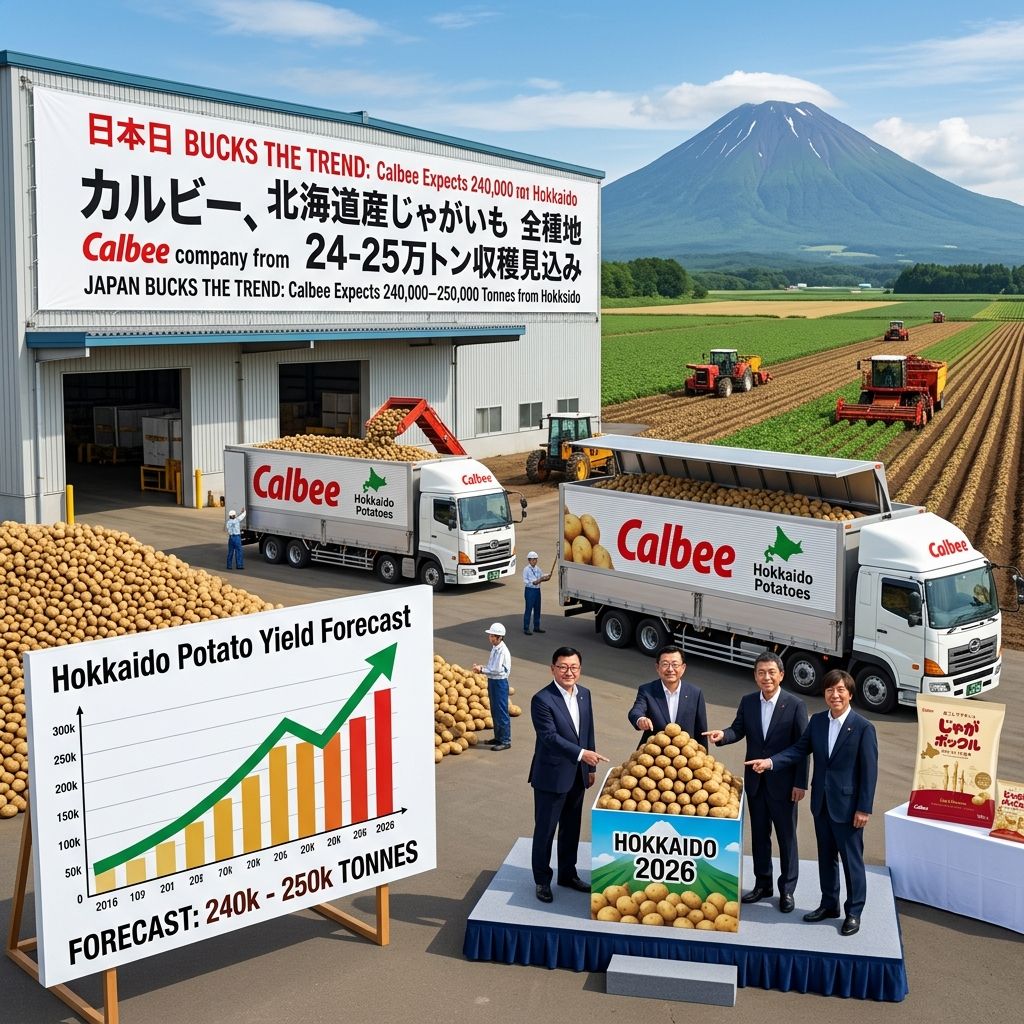 Japan Bucks the Trend: Calbee Expects 240,000–250,000 Tonnes from Hokkaido