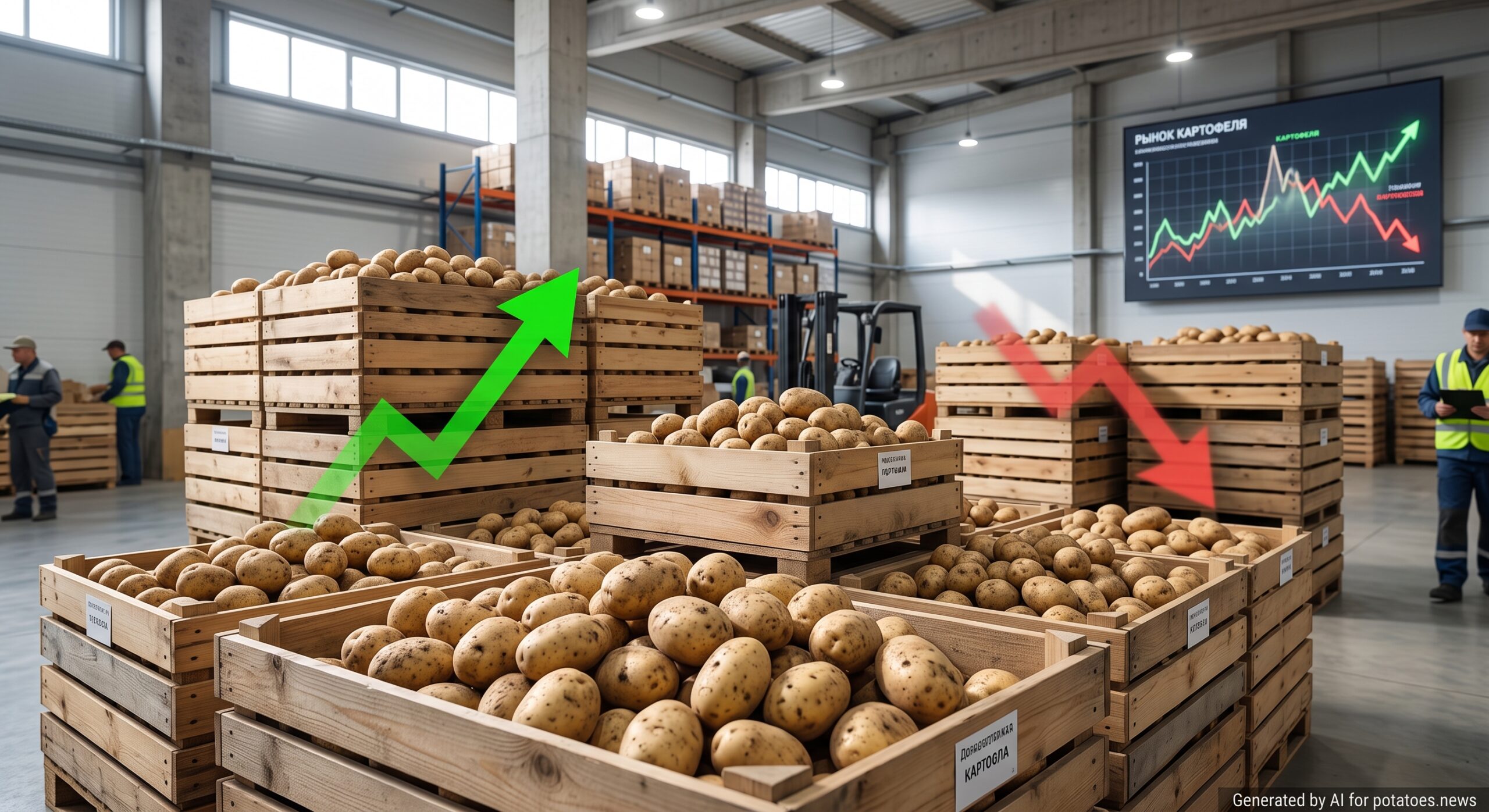 Preisanstieg zum Saisonende: Warum Kartoffeln in Russland zwar günstiger werden, aber dennoch über dem Vorjahresniveau liegen