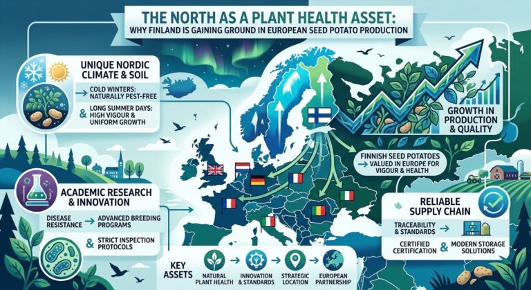 The North as a Plant Health Asset: Why Finland Is Gaining Ground in European Seed Potato Production