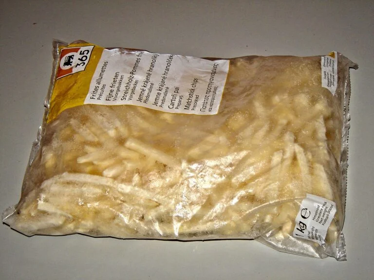 Frozen pre-fried French fries
