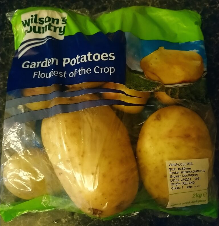 Sacks of potatoes