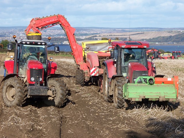 The last potato harvest geograph.org .uk 1241334