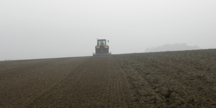Tillage on a field Roclincourt