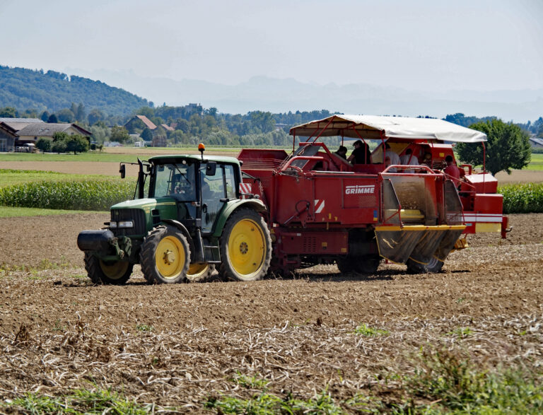 Potato harvest in Aargau, Switzerland (2025)