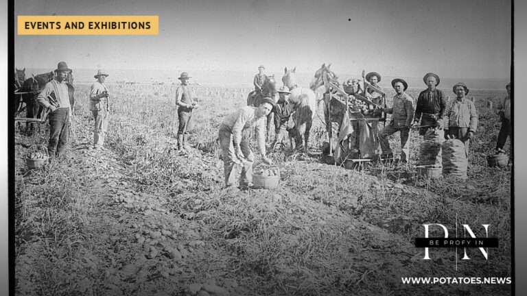 USA: Potatoes USA to Host About 50 Foreign Buyers From 10 Markets at Pasco Showcase on 21 October 2 Potato field in the United States, archive photo