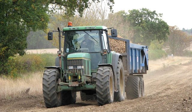 zona di scarico raccolta patate 1539471