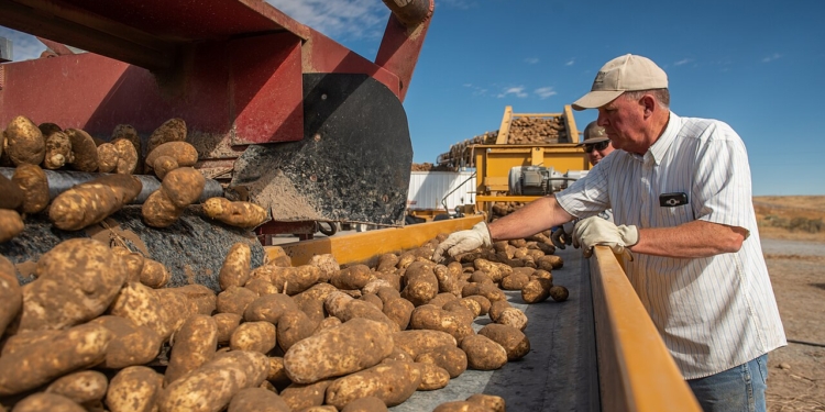 урожай картофеля USDA