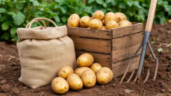 Farmers in Novozybkovsky District Begin Potato Planting 8 Farmers in Novozybkovsky District Begin Potato Planting