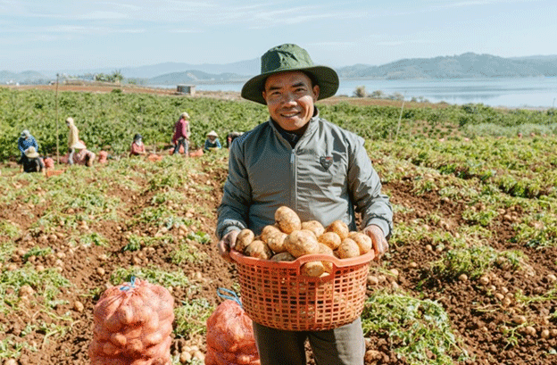Stimuler la culture de la pomme de terre à Hanoi : une croissance durable et à haut rendement grâce à un développement ciblé