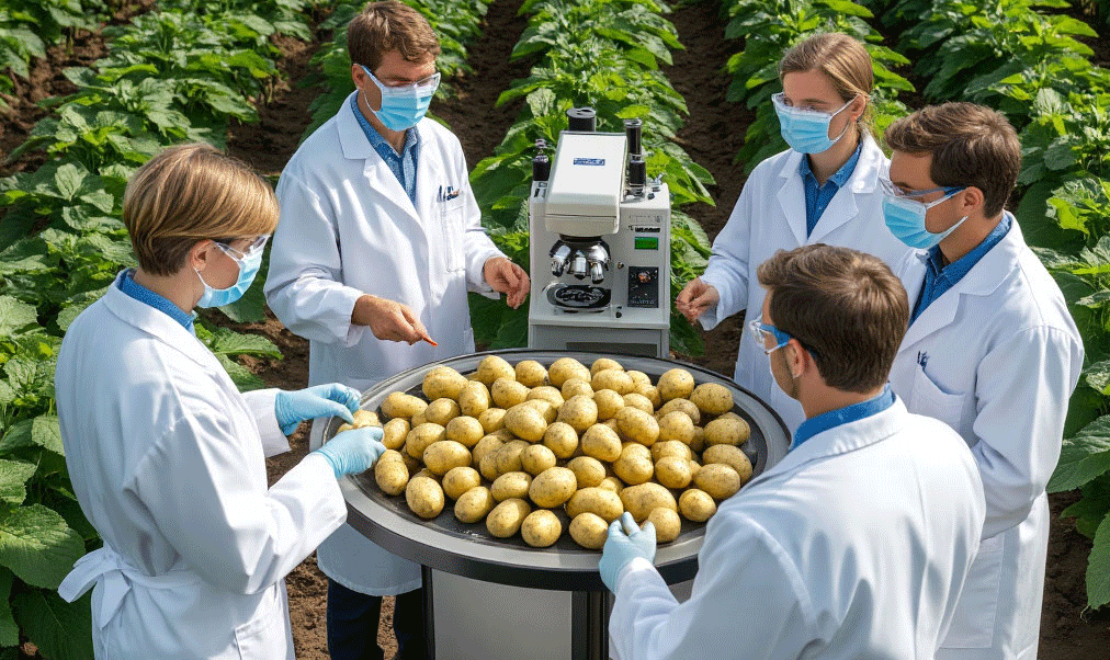 Agrivoltaics and Potato Farming: How Partial Shading and Smart Irrigation Boost Yield and Sustainability