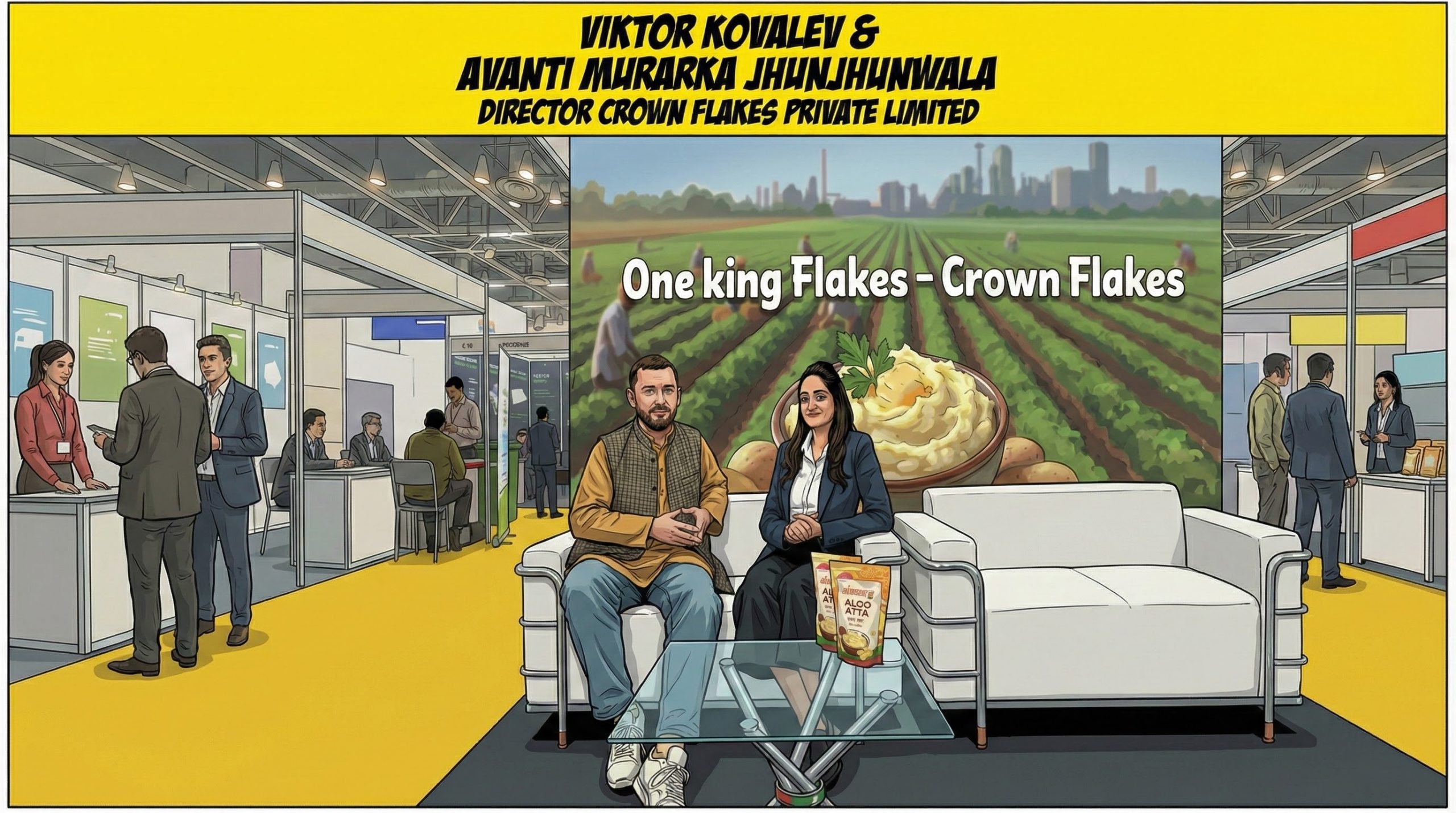 International Potato Tour in India: Crown Flakes’ “Aloo Ki Rani” on Potato Flakes, Exports, and Why “There Is No Life Without Potatoes”