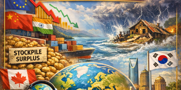 Global Potato Market in Early 2026: Climate Shocks, Fierce Competition, and Shifting Trade Flows